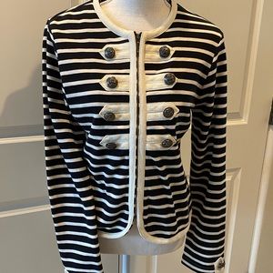 Clothes by Revue, military style, double breasted jacket